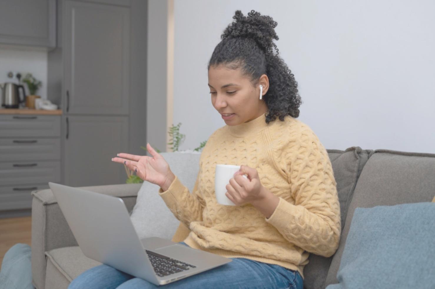 Financial planning workspace with documents and calculator